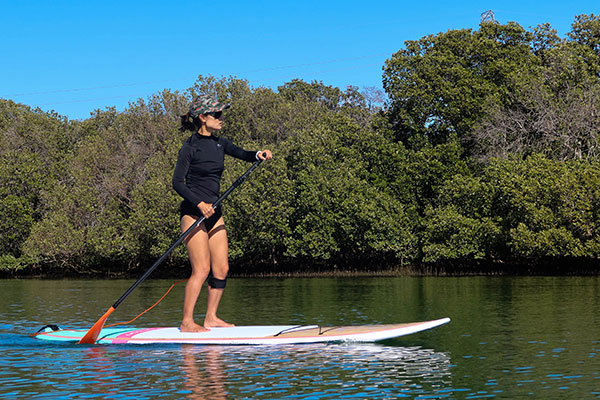 Stand Up Paddling am Freudensee