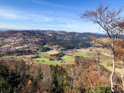 Aussicht vom Staffelberg in Richtung Freudensee