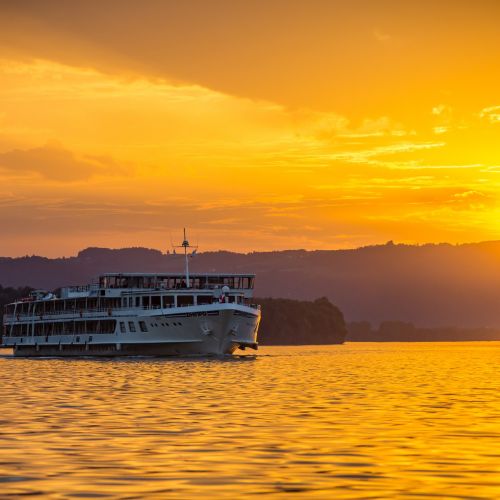 Fl&uuml;sse-Schifffahrt in Passau