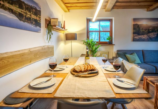 Ferienwohnung Essbereich