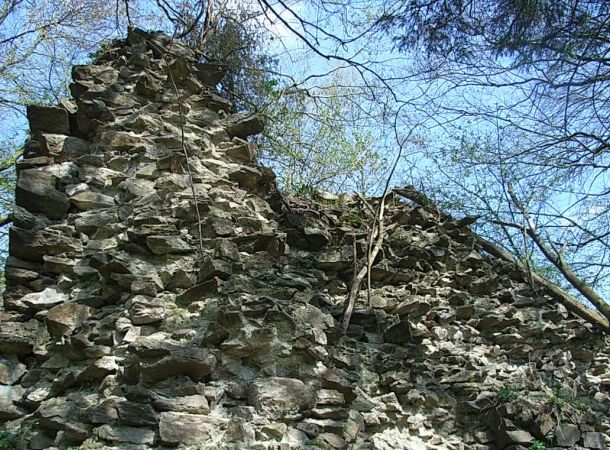 Schmugglerweg Ruine Altjochenstein und Neujochenstein