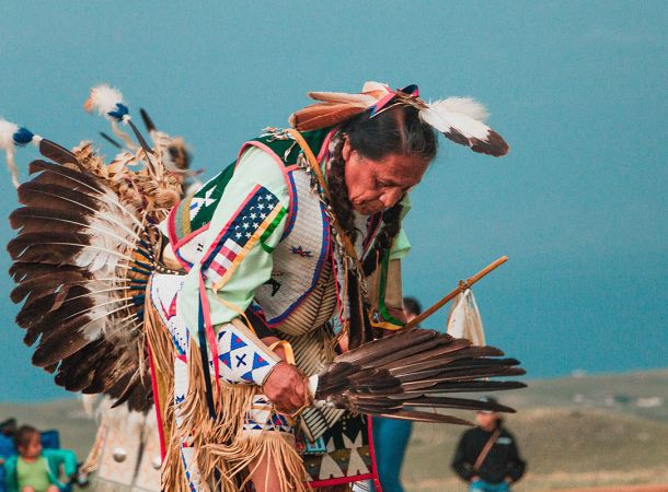 Pow-Wow - traditionelles Kultur- und Tanztreffen in Pullman City