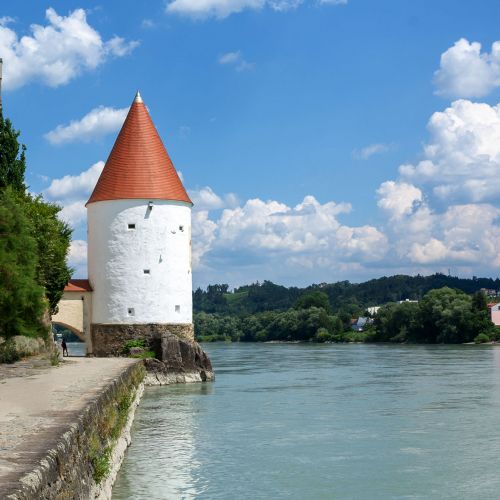 Schaiblingsturm - eines der Wahrzeichen von Passau