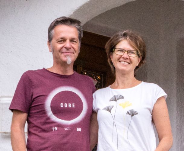 Ihre Gastgeber: Robert Klosko und Henrietta Lorko