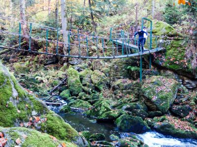 Die H&auml;ngebr&uuml;cke - ein Highlight f&uuml;r alle Kinder
