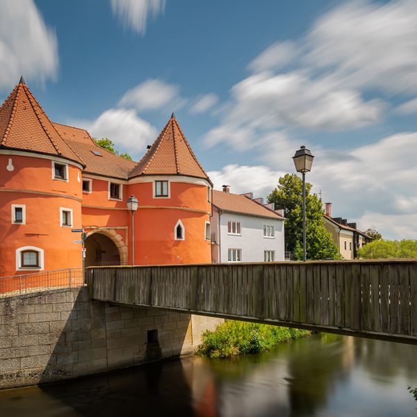 Das Biertor in der Stadt Cham