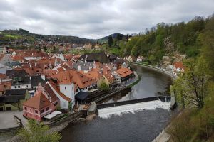 Stadt Böhmisch Krumau – oder auf Tschechisch „Český Krumlov“