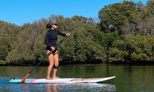 Stand Up Paddling am Freudensee