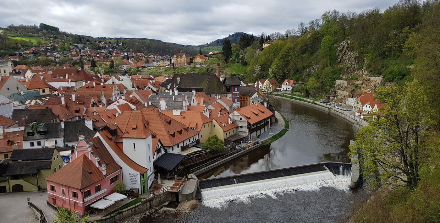 Stadt Böhmisch Krumau – oder auf Tschechisch „Český Krumlov“