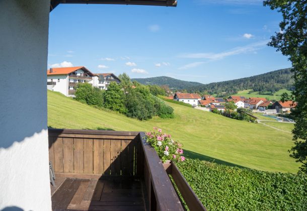 Blick vom Balkon in Richtung Süd-Ost