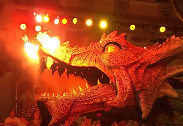 Video: Drachenhöhle Furth im Wald