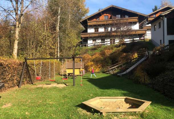 Der Spielplatz im Feriendorf Adalbert Stifter