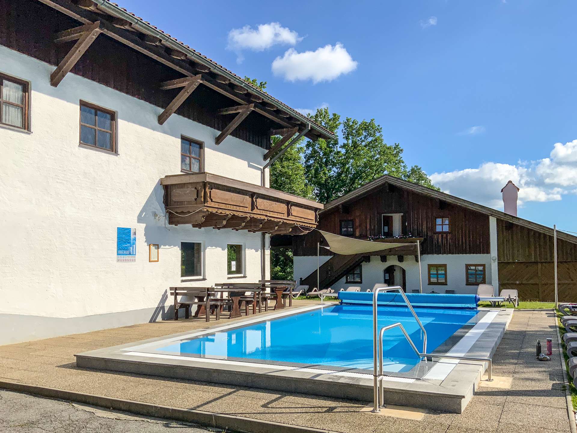 Ferienwohnung im Bayerischen Wald mit Sommerbad