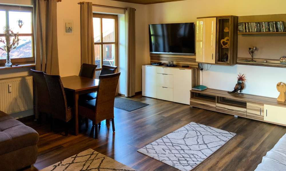 Premium Ferienwohnung - das Wohnzimmer 