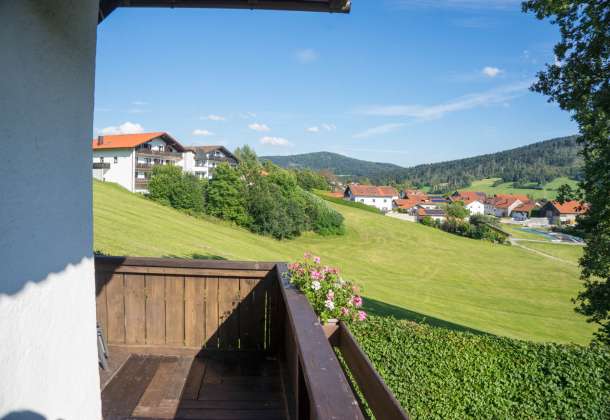 Blick vom Balkon in Richtung Süd-Ost